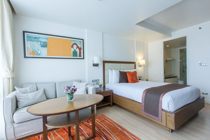 Imagen de la habitación del Hotel Oakwood Residence Sukhumvit 24 Bangkok. Foto 4