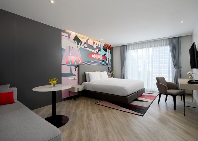 Imagen de la habitación del Hotel Oakwood Studios Sukhumvit Bangkok. Foto 8