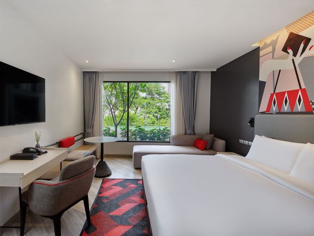 Imagen de la habitación del Hotel Oakwood Studios Sukhumvit Bangkok. Foto 14