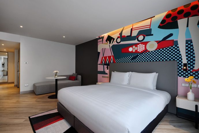 Imagen de la habitación del Hotel Oakwood Studios Sukhumvit Bangkok. Foto 17