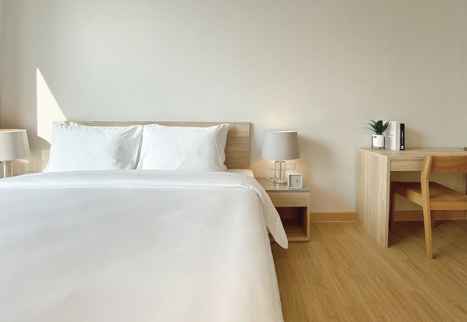 Imagen de la habitación del Hotel Oakwood Suites Bangkok. Foto 3