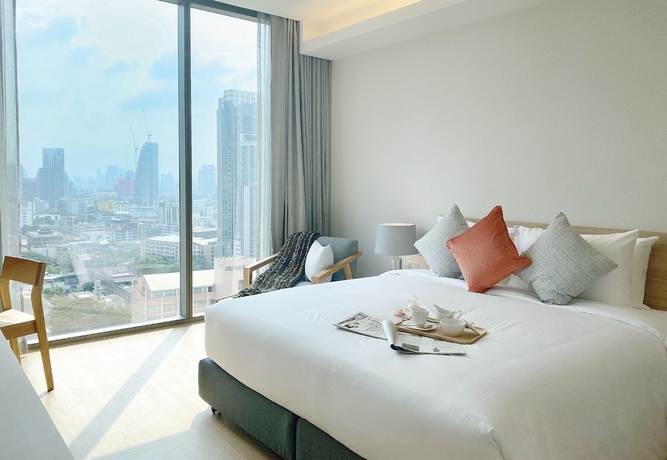 Imagen de la habitación del Hotel Oakwood Suites Bangkok. Foto 6