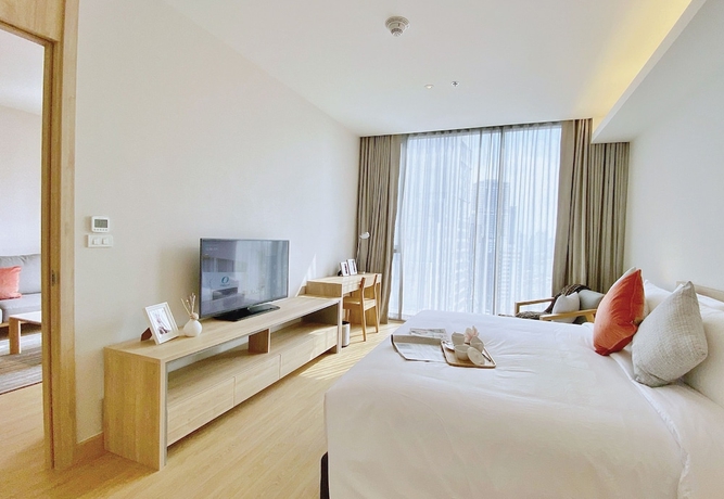 Imagen de la habitación del Hotel Oakwood Suites Bangkok. Foto 7