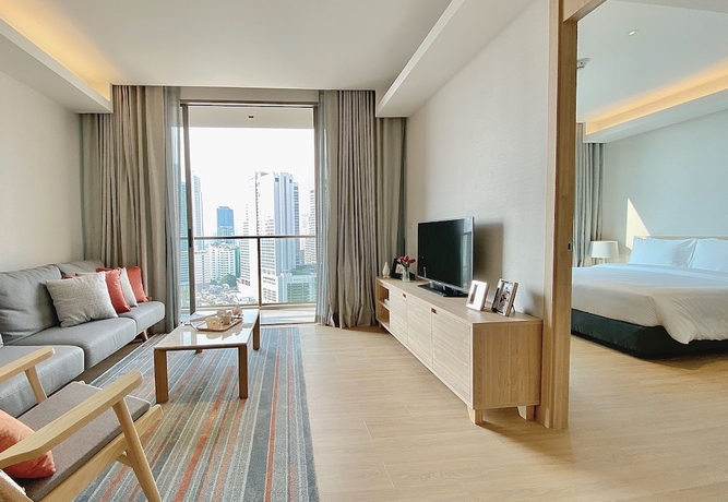 Imagen de la habitación del Hotel Oakwood Suites Bangkok. Foto 8