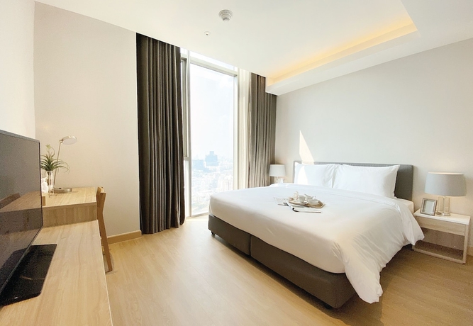 Imagen de la habitación del Hotel Oakwood Suites Bangkok. Foto 9