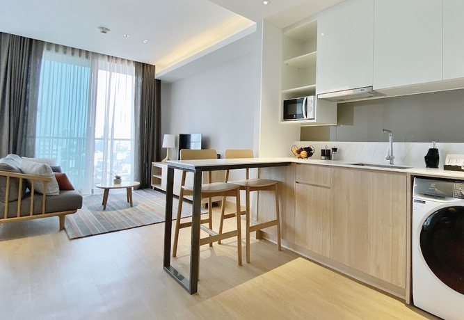 Imagen de la habitación del Hotel Oakwood Suites Bangkok. Foto 10