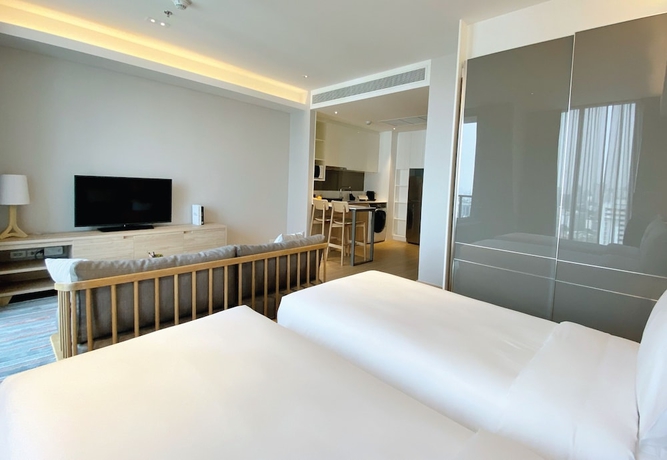 Imagen de la habitación del Hotel Oakwood Suites Bangkok. Foto 13