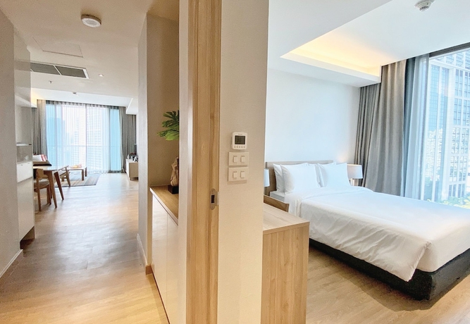 Imagen de la habitación del Hotel Oakwood Suites Bangkok. Foto 14
