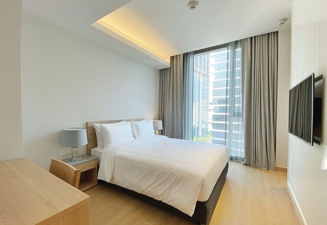 Imagen de la habitación del Hotel Oakwood Suites Bangkok. Foto 15