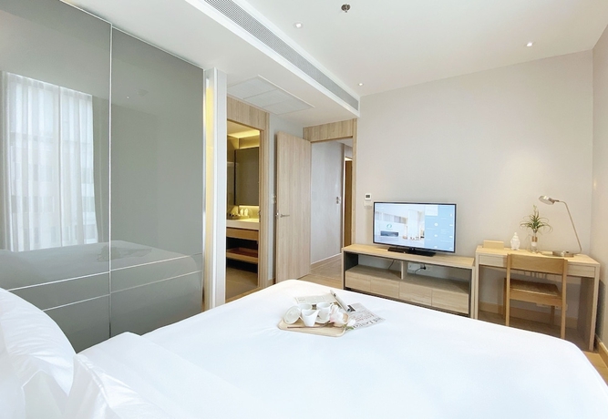 Imagen de la habitación del Hotel Oakwood Suites Bangkok. Foto 16