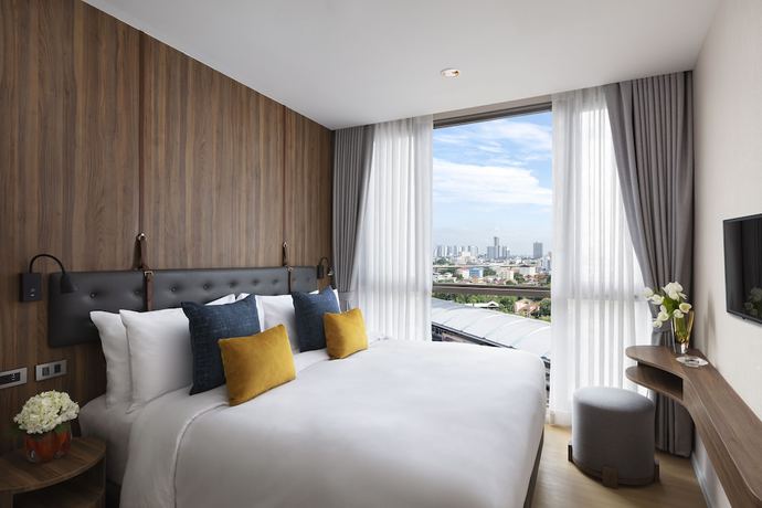 Imagen de la habitación del Hotel Oakwood Suites Tiwanon Bangkok. Foto 4