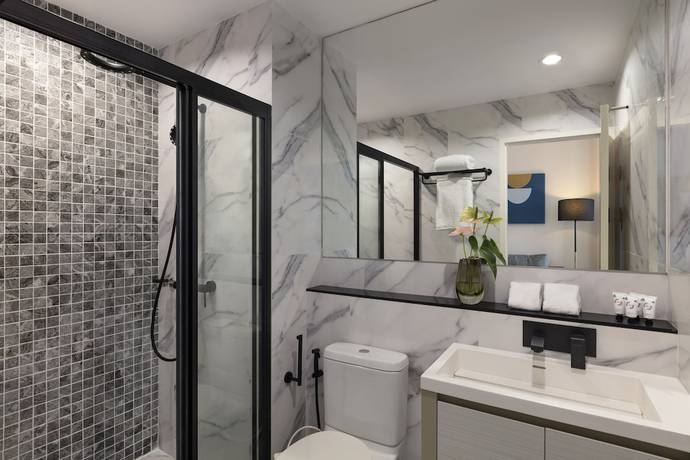 Imagen de la habitación del Hotel Oakwood Suites Tiwanon Bangkok. Foto 6