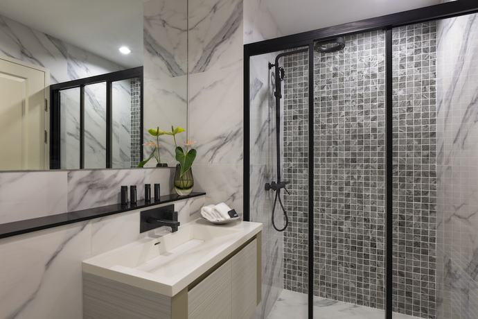 Imagen de la habitación del Hotel Oakwood Suites Tiwanon Bangkok. Foto 12
