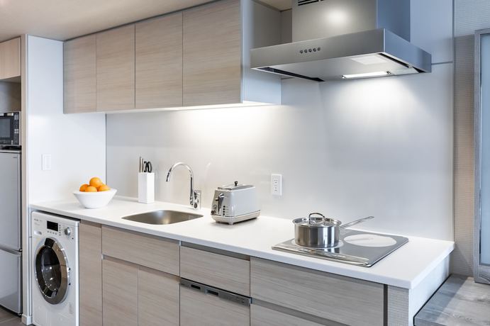 Imagen de la habitación del Hotel Oakwood Suites Yokohama. Foto 9