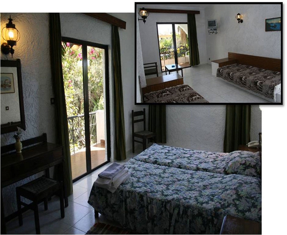 Imagen de la habitación del Hotel Oasis Bungalows Rodos. Foto 5