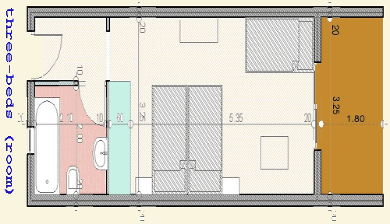 Imagen de la habitación del Hotel Oasis Bungalows Rodos. Foto 10