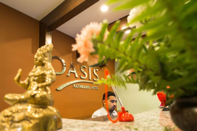 Imagen de los interiores del Hotel Oasis Kathmandu. Foto 13