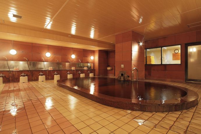 Imagen de la piscina del Hotel Obihiro Tennen Onsen Fukui. Foto 19