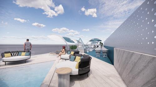 Imagen de la piscina del Hotel Occidental Las Canteras. Foto 7