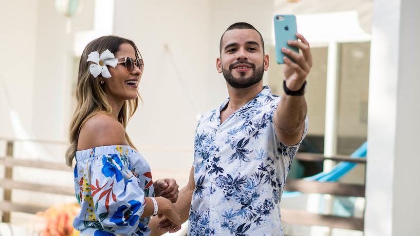 Imagen de la piscina del Hotel Ocean Blue. Foto 17