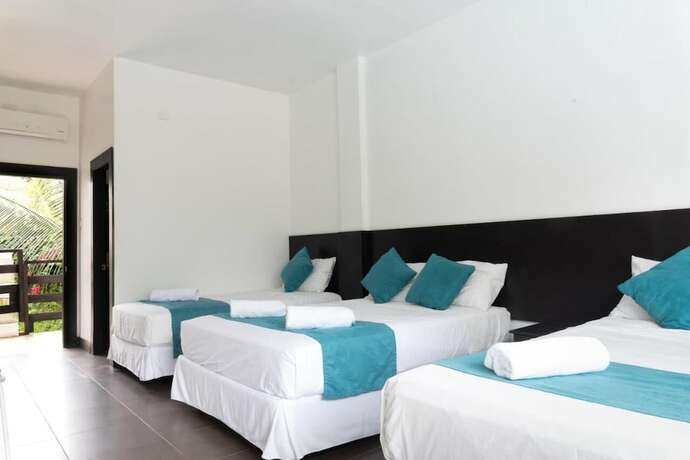 Imagen de la habitación del Hotel Ocean Blue, Manglaralto. Foto 13