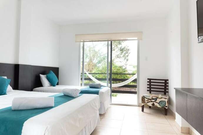 Imagen de la habitación del Hotel Ocean Blue, Manglaralto. Foto 16