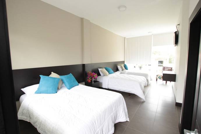 Imagen de la habitación del Hotel Ocean Blue, Manglaralto. Foto 2