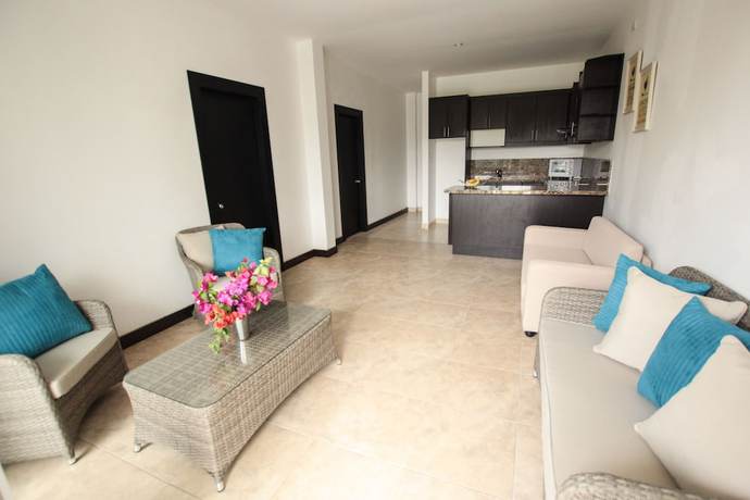 Imagen de la habitación del Hotel Ocean Blue, Manglaralto. Foto 6