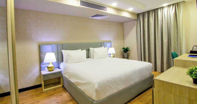 Imagen de la habitación del Hotel Ocean Blue Studios. Foto 12