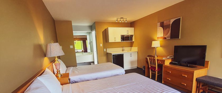 Imagen de la habitación del Hotel Ocean Crest Motel, Qualicum Beach. Foto 5