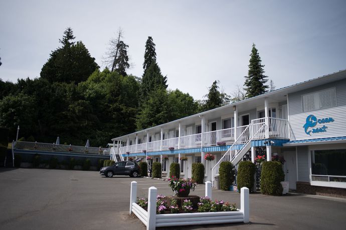 Imagen general del Hotel Ocean Crest Motel, Qualicum Beach. Foto 3