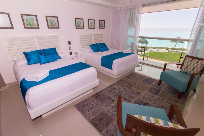 Imagen de la habitación del Hotel Ocean Dream, Playa Chac Mool. Foto 2
