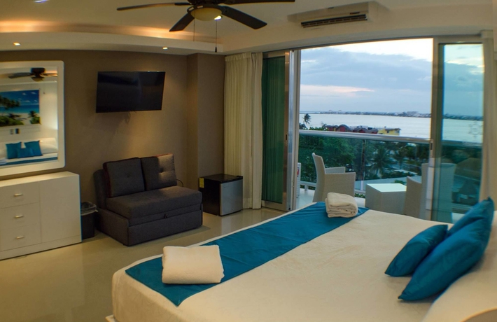 Imagen de la habitación del Hotel Ocean Dream, Playa Chac Mool. Foto 5