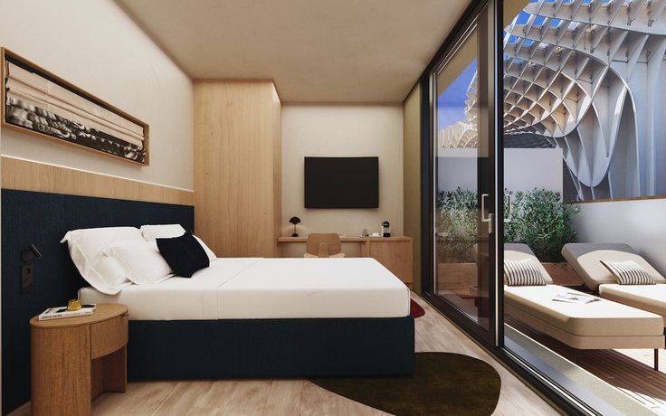 Imagen de la habitación del Hotel Ocean Drive Sevilla. Foto 4