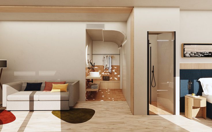 Imagen de la habitación del Hotel Ocean Drive Sevilla. Foto 5