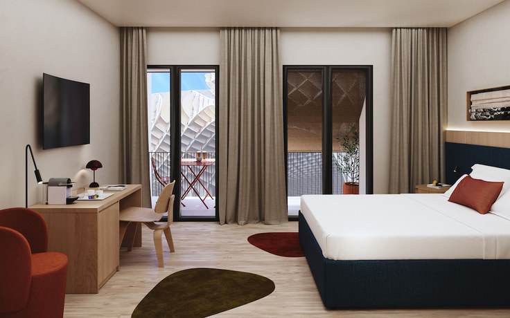Imagen de la habitación del Hotel Ocean Drive Sevilla. Foto 6