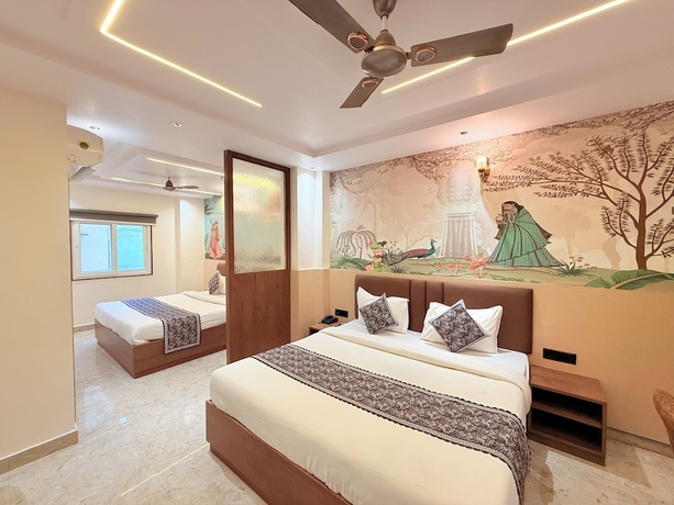 Imagen de la habitación del Hotel Ocean Grand, Varanasi. Foto 5