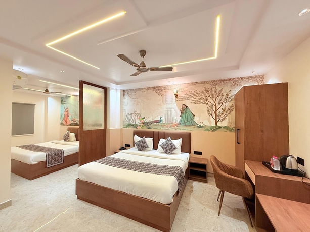 Imagen de la habitación del Hotel Ocean Grand, Varanasi. Foto 9