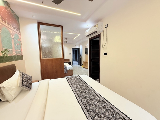 Imagen de la habitación del Hotel Ocean Grand, Varanasi. Foto 11