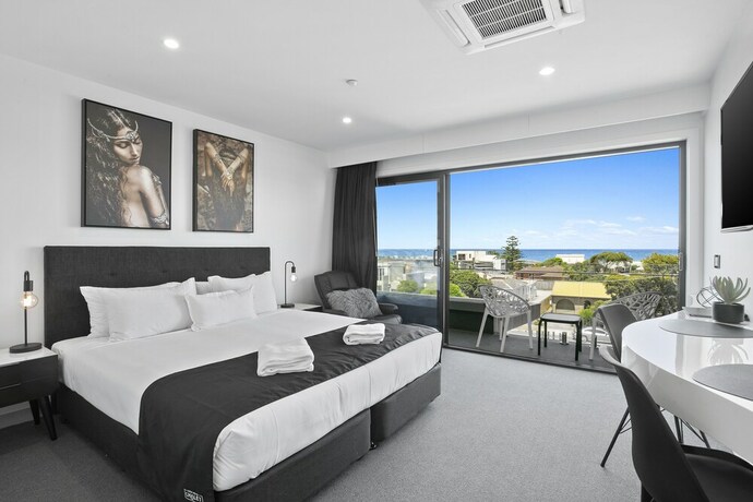 Imagen de la habitación del Hotel Ocean Grove Chalet. Foto 17