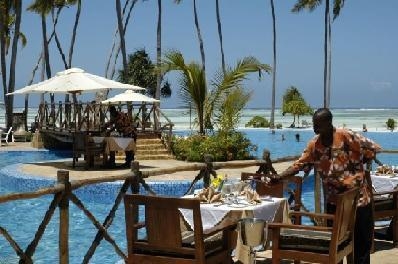 Imagen del bar/restaurante del Hotel Ocean Paradise, Norte de Zanzibar. Foto 2
