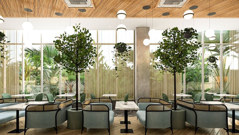 Imagen de los interiores del Hotel Ocean V Hotel. Foto 17