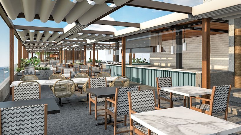 Imagen del bar/restaurante del Hotel Ocean V Hotel. Foto 9