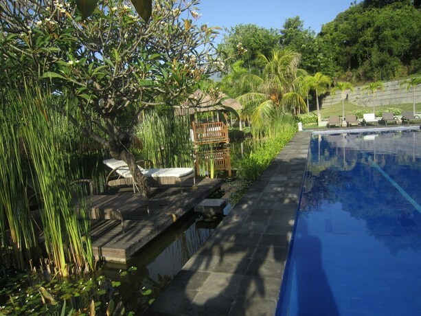 Imagen de la piscina del Hotel Ocean View Tulamben Dive and Resort. Foto 37