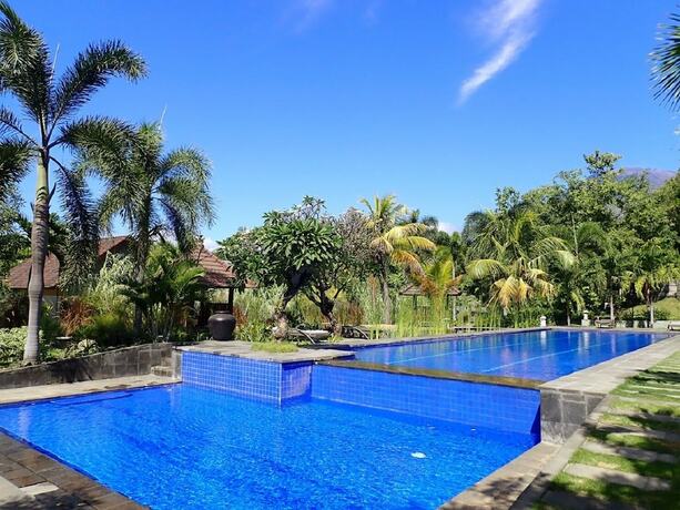 Imagen de la piscina del Hotel Ocean View Tulamben Dive and Resort. Foto 39