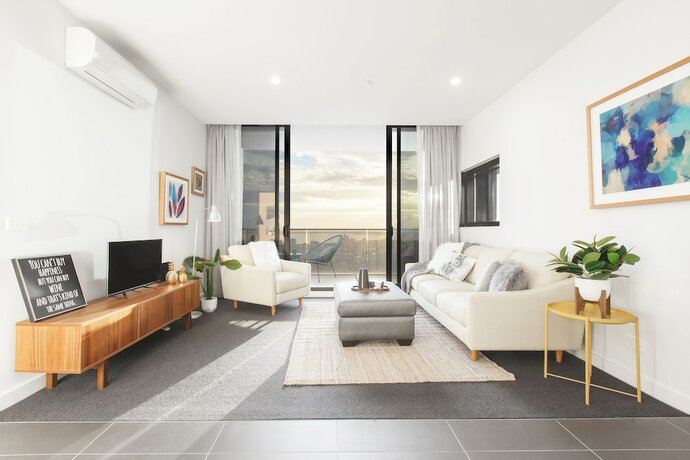 Imagen general del Hotel Ocean Views St Kilda Apartment By Ready Set Host. Foto 1