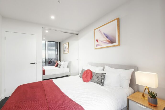 Imagen de la habitación del Hotel Ocean Views St Kilda Apartment By Ready Set Host. Foto 17