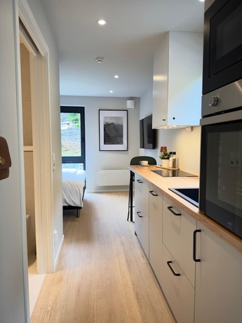 Imagen de la habitación del Hotel Odda City Apartments. Foto 5