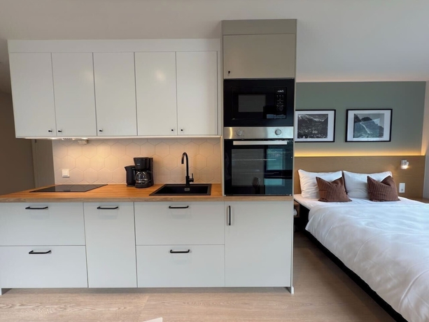 Imagen de la habitación del Hotel Odda City Apartments. Foto 11