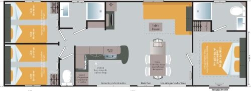 Imagen de la habitación del Hotel Od&eacute;sia Vacances Domaine De Seillac. Foto 10